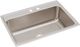 Elkay Lustertone® Classic Lustrous Satin 31" x 22" x 10-1/8" MR2-Hole Single Bowl Drop-In Sink-0