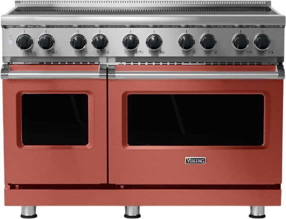 Viking® 5 Series 48" Spiced Cider Pro Style Induction Range-0