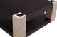 Bassett Mirror Harmony Natural Console Table Wirebrushed Base-4