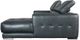 Fornirama 340 2-Piece Black Sectional with Adjustable Headrest Set-4