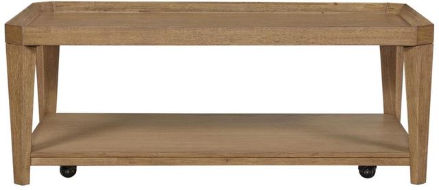 Bernards Ruby Brown Cocktail Table-2