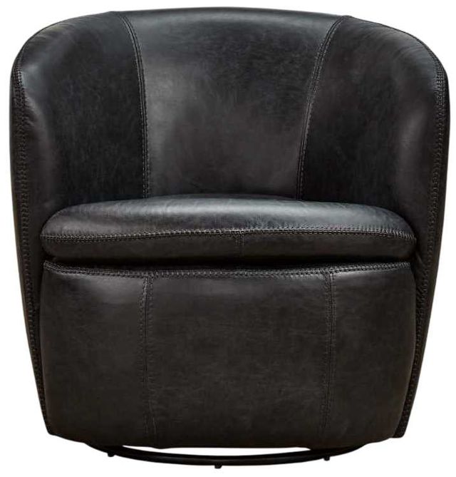 Signature Design by Ashley® Kierreys Midnight Swivel Accent Chair-1