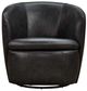 Signature Design by Ashley® Kierreys Midnight Swivel Accent Chair-1