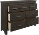 Homelegance® Blaire Farm Charcoal Gray Dresser-2