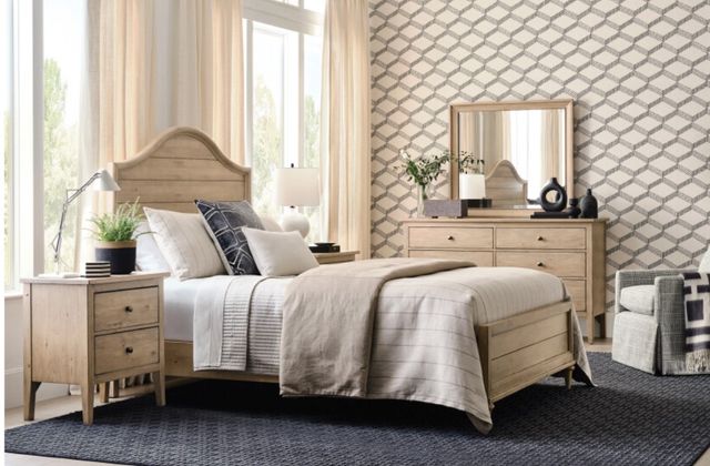 Kincaid® Arbor Woodlawn Oatmeal King Panel Bed-1