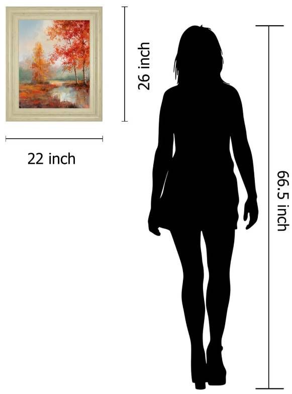 Classy Art Autumns Grace I by T.C Chiu Wall Art-2