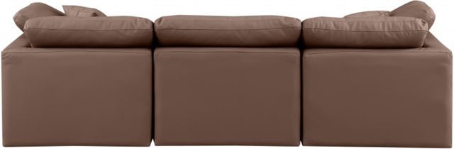 Meridian Furniture Indulge 3-Piece Brown 105" Sofa-3