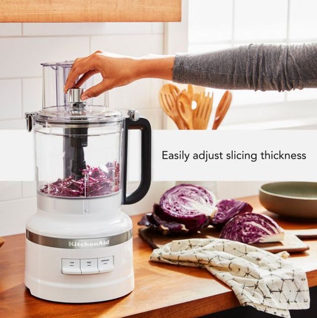 KitchenAid® 13 Cup White Food Processor-2