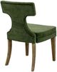 Bassett Mirror Oliver 2-Piece Moss Velvet Dining Chair-3