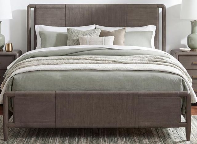 Legacy Classic Maren Truffle California King Upholstered Panel Bed-0