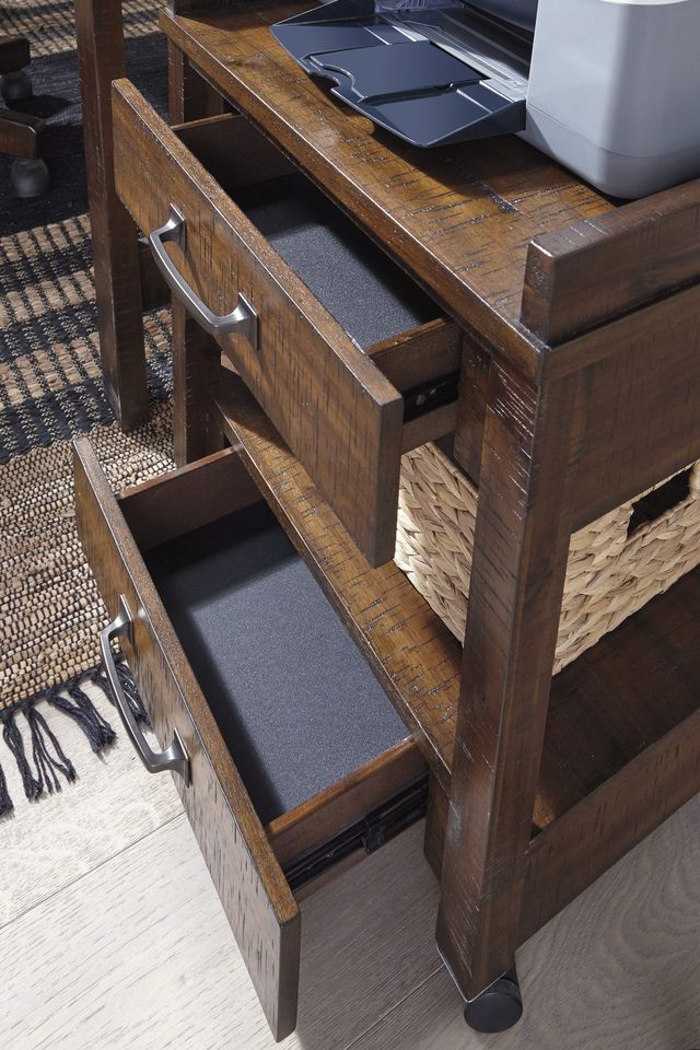 Signature Design by Ashley® Baldridge Rustic Brown Printer Stand-2