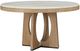 Parker House® Escape Natural Round Dining Table with Glazed Natural Oak Base-0
