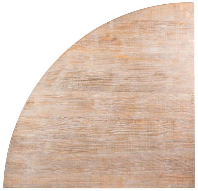 Nest Home Collections Megan Medium Grey Quarter Round Dining Table-2