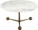 TOV Furniture Orbital White Marble Cocktail Table-0