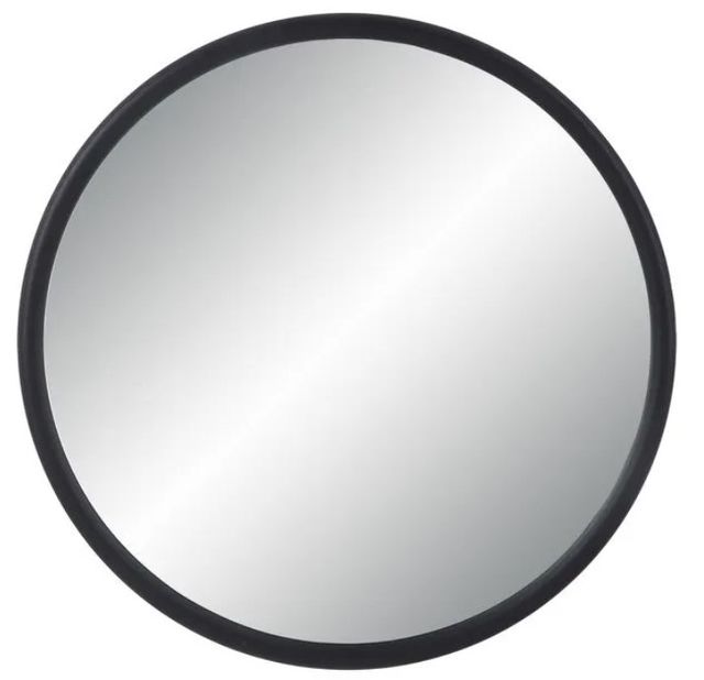 Renwil® Namur Matte Black Accent Mirror-0