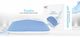 Mlily® Tundra Gel Memory Foam Bed Pillow-3