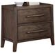 Furniture of America® Tawana Warm Gray Nightstand-0