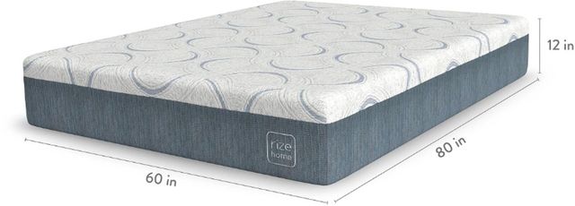 Rize Home RZ Cool Flex Plus 12" Hybrid Medium Smooth Top Queen Mattress in a Box-3