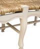 Furniture Classics French Brown/White Backless Settee-4