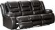 Signature Design by Ashley® Vacherie Black Reclining Sofa-0