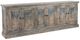 Nest Home Collections Mimi Antique Blue Long Cabinet-0