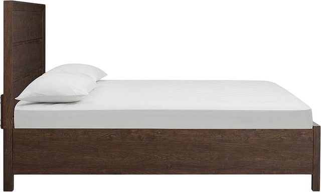Magnussen Home® Llewellyn Columbian Walnut Complete Queen Panel Bed-2