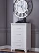 Signature Design by Ashley® Jarlee White 4-Drawer Chest-4