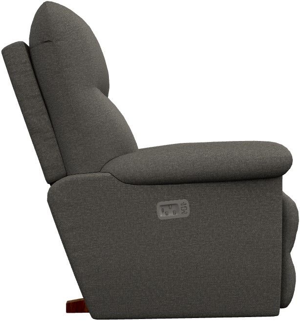 La-Z-Boy® Jay Granite Power Rocking Recliner with Headrest-2