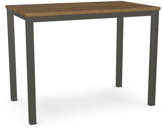 Amisco Customizable Harrison Solid Birch Counter Height Table with 1" Tabletop -0