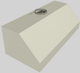 Vent-A-Hood® 54" Biscuit Wall Mounted Range Hood-1