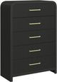 Elements International Ridgemont Black Chest-0