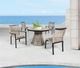 CabanaCoast® Customizable Cove Synthetic Fiber 42" Outdoor Round Dining Table-4