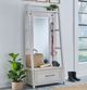 Liberty Furniture Modern Farmhouse 2-Piece Flea Market White Hall Tree Set-1