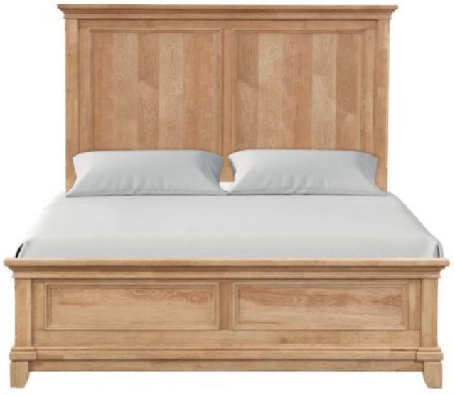 Furniture of America® Mchenry Natural Oak Queen Panel Bed-1