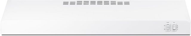 Summit® 30" Matte White Under Cabinet Range Hood