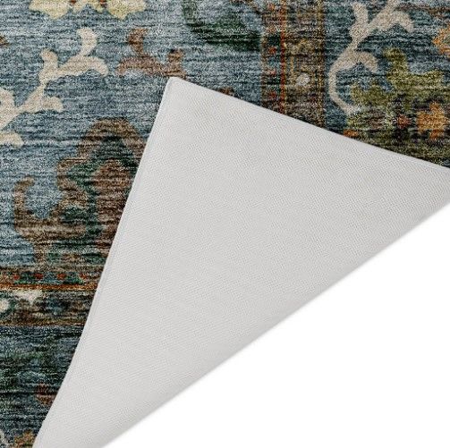 Dalyn™ Rug Company Silk Road SR8 Aqua 5'x8' Area Rug-2