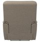 La-Z-Boy® Trouper Grey Leather Power Wall Recliner with Headrest and -4