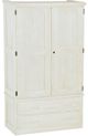 Armoire à étagères Cloud, blanc, de Crate Designs™ Furniture-1