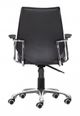 Zuo® Enterprise Black Low Back Office Chair-3