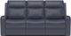 Flexsteel® Cody Dark Blue Power Reclining Sofa with Power Headrests-1