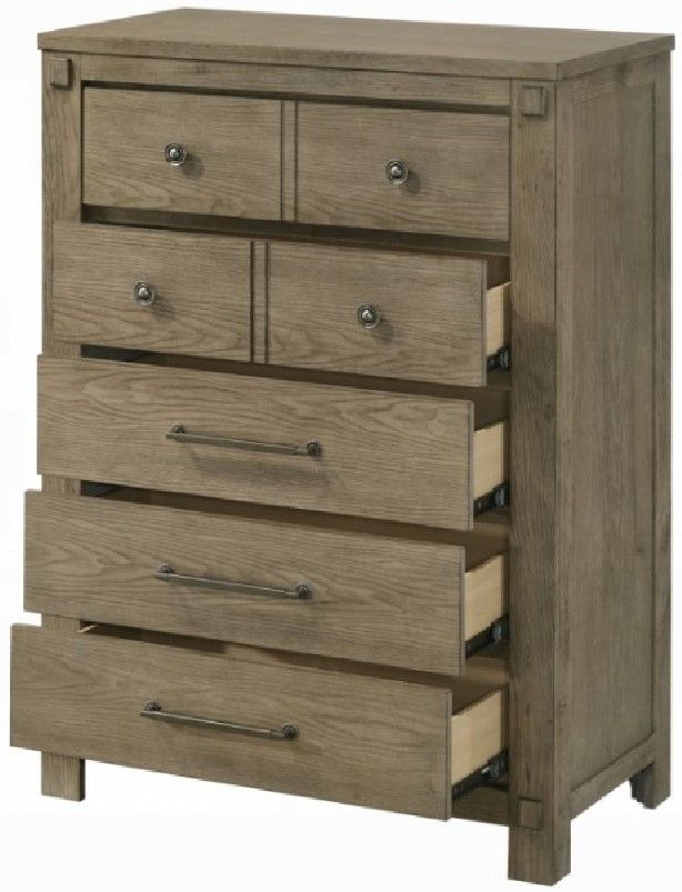 ACME Furniture Colton Antique White Oak Chest-4