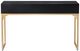 Stylecraft Ebony and Gold Console Vanity Table-4