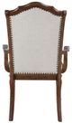Homelegance® Rexford Cherry/Gray Arm Chair-4