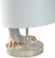 Stylecraft Malta Cream/White Accent Desk Lamp-2