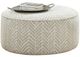 Furniture of America® Saltney Beige Ottoman-0