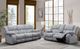 Global Furniture USA U250 2-Piece Gray Manual Reclining Seating Set-1
