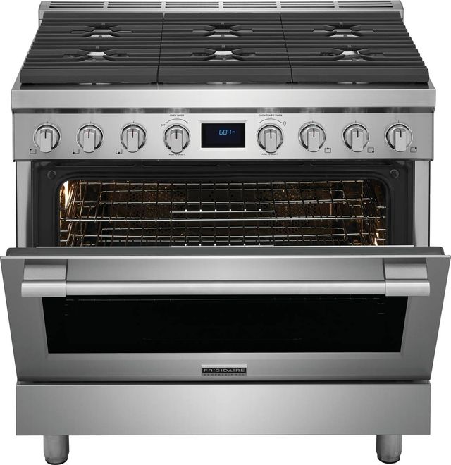 Frigidaire Professional® 36'' Stainless Steel Pro Style Dual Fuel Natural Gas Range-9