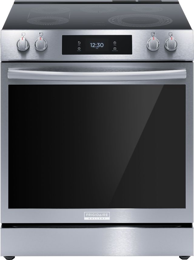 Frigidaire Gallery® 30" Smudge-Proof® Stainless Steel Slide-In Electric Range-0