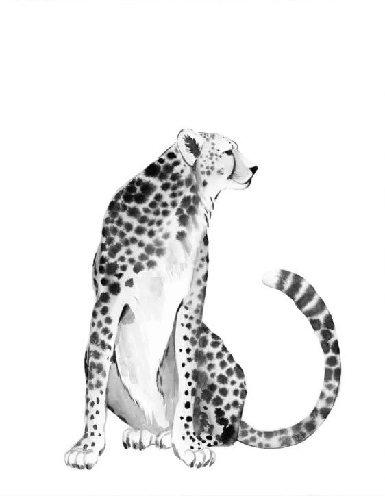 Classy Art Chrome Cheetah I by Grace Popp Wall Art-2