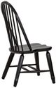 Liberty Furniture Treasures Black Bow Back Side Chair-4